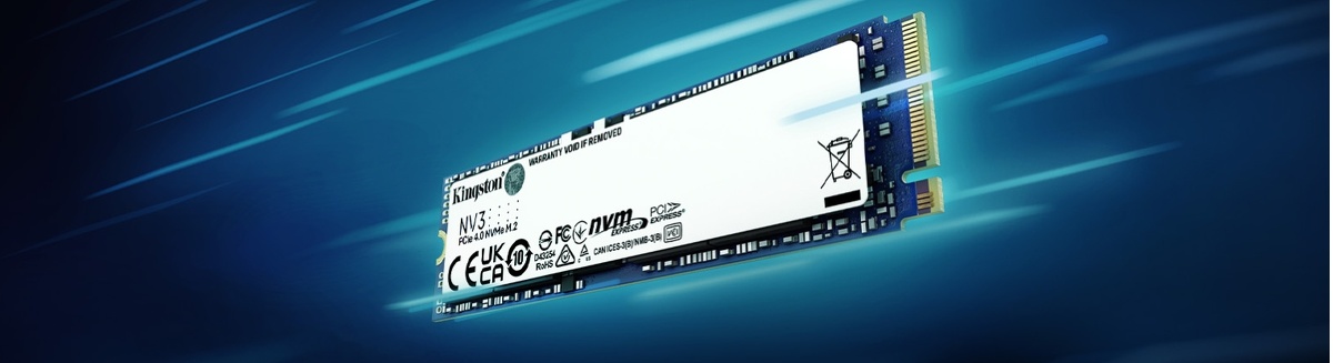 SSD 2TB Kingston M.2 NVMe NV3 PCIe 4.0 x4