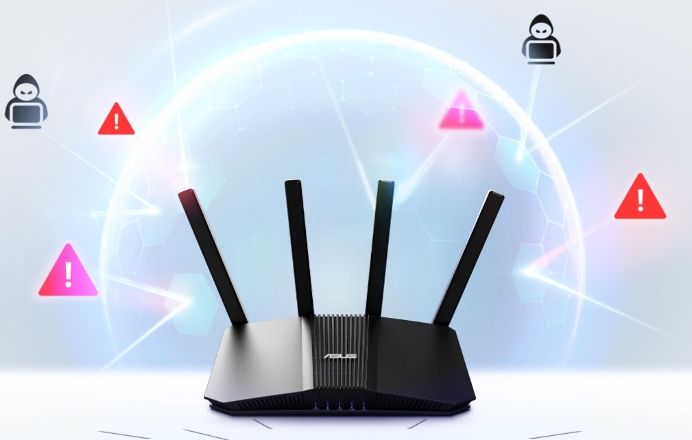 Router wireless ASUS 2.5Gigabit RT-BE58U 3.6 Gbps Dual-Band WiFi 7 AI ...