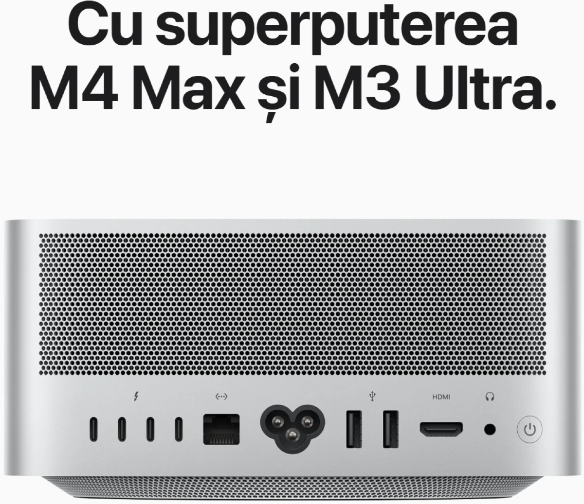 Mini PC Apple Mac Studio Apple M4 Max 14 nuclee CPU si 32 nuclee