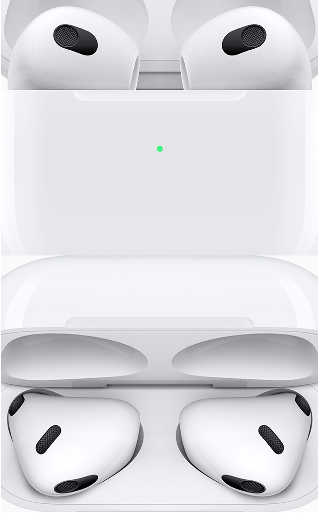 Casti Apple AirPods 3 3rd generation cu Lightning Charging Case MPNY3