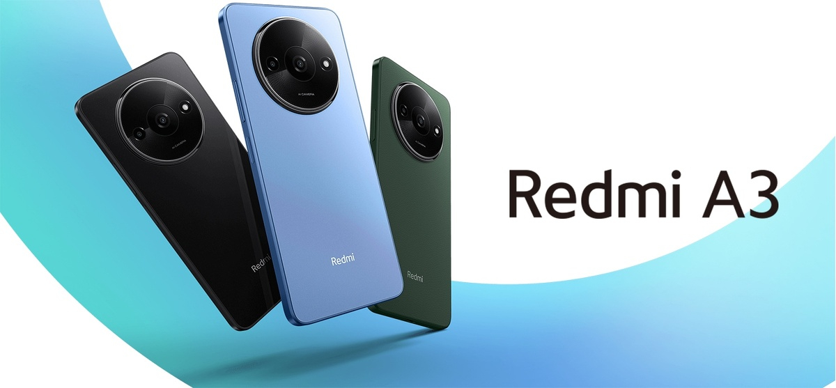 Xiaomi Redmi A3 64GB 3GB Dual SIM Midnight Black