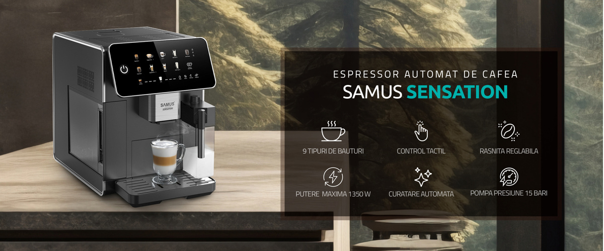 Varese Machine À Café Compacte Espresso Et Cappuccino, 1050W