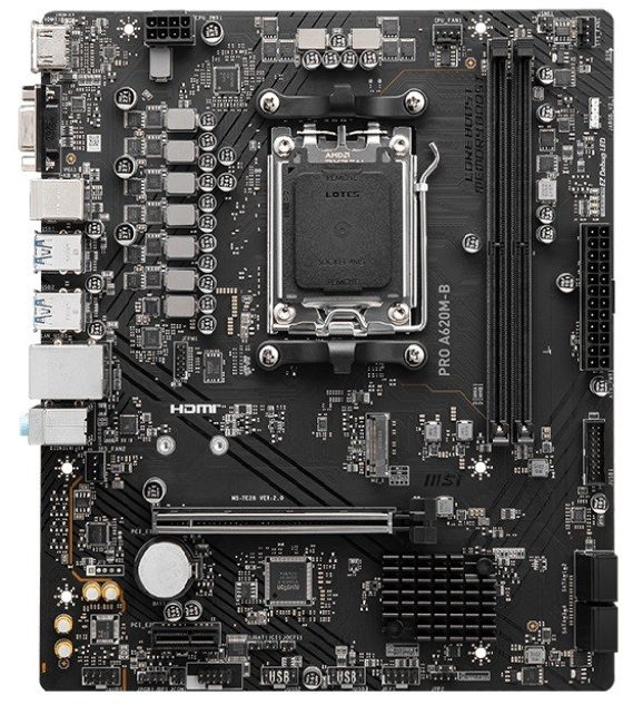 VIST MESH Sistem PC Ryzen 5 8600G AI RAM 32GB AMD Radeon 760M SSD