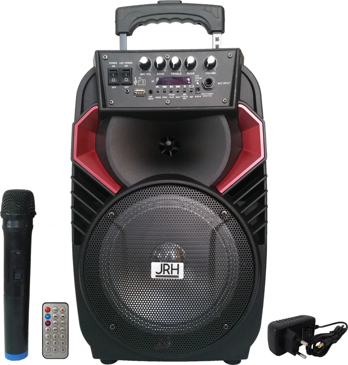Boxa Profesionala Portabila Tip Troler Putere 300 W Microfon Wireless ...
