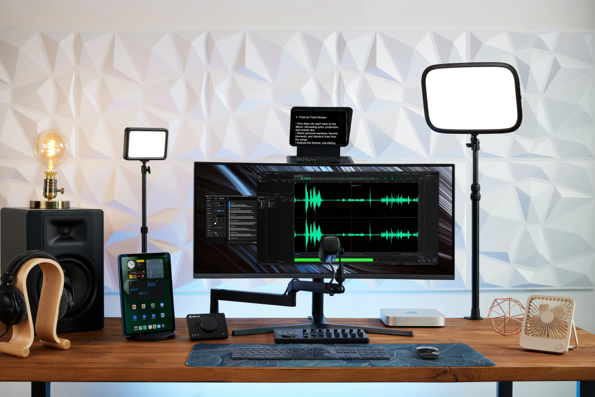 Program Monitor Incorporat Prompter Elgato 10WAD9901 Teleprompter cu monitor incorporat pentru ...