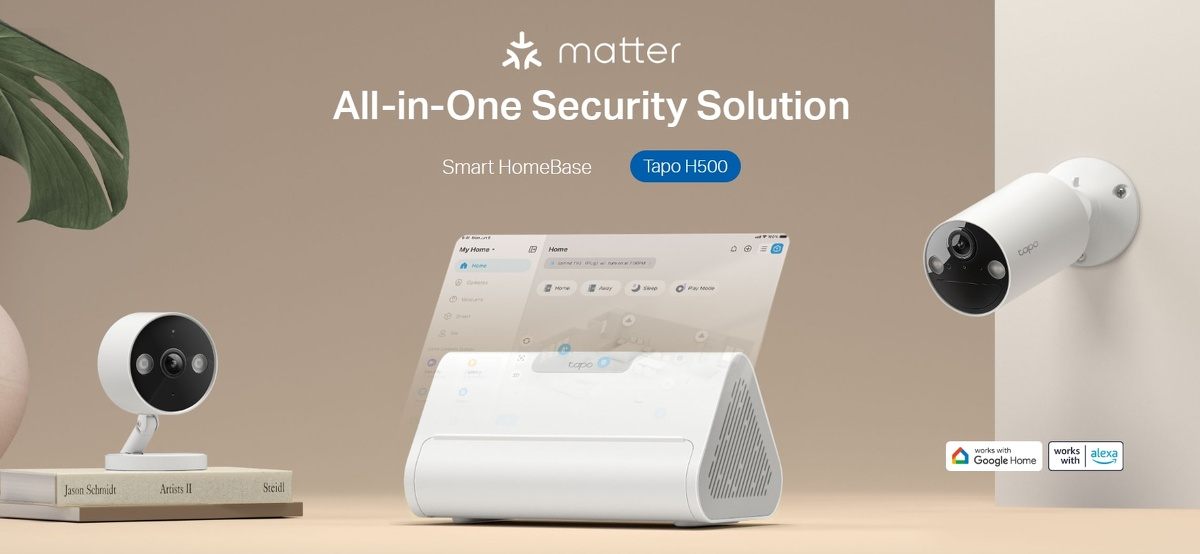 Hub inteligent Tapo H500 All-in-one Smart HomeBase stocare locala