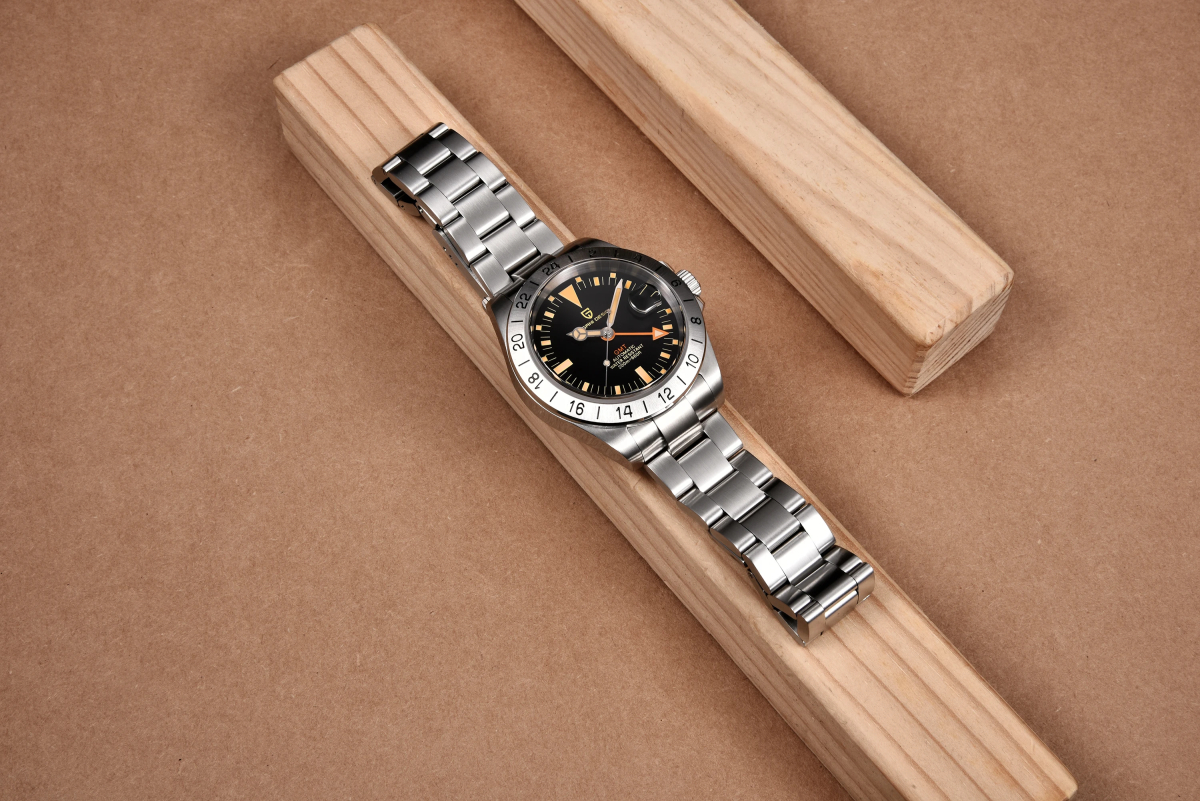 Ceas GMT automatic barbati PAGANI DESIGN PD-1693 42 mm mecanism Pearl ...