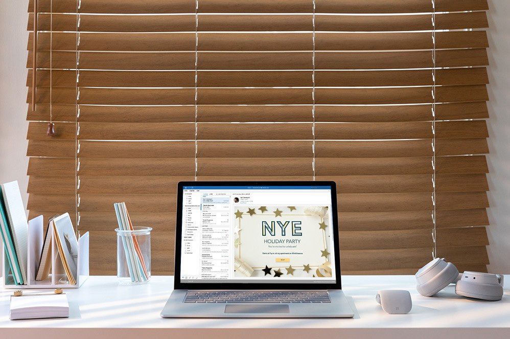 Microsoft Outlook on Surface Laptop 3