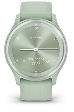 imagine smartwatch garmin vivomove sport oled silicon cool mint