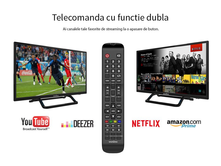 Empower Contributor solo Televizor LED 61 cm Vortex LE-2468S HD Smart TV la CEL.ro
