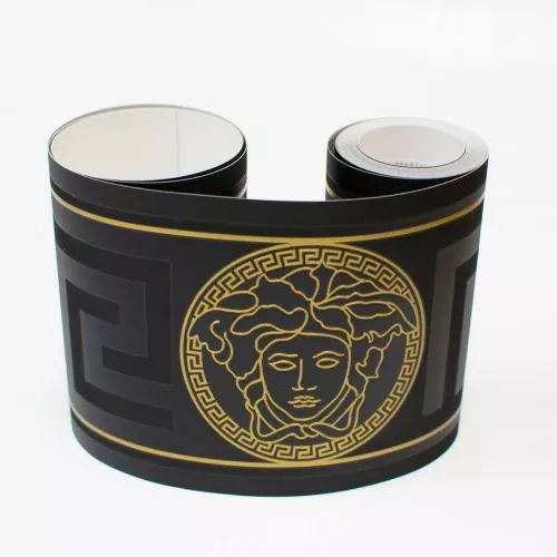 Bordura decor AS Versace 93522-4 negru auriu 13cm x 5m 93522-4