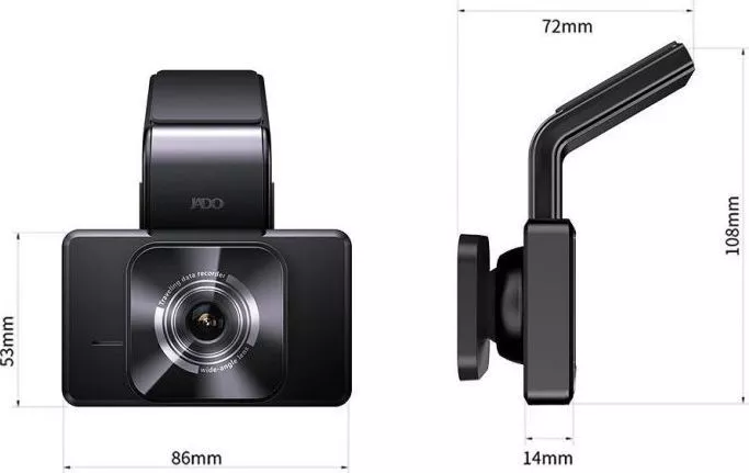 Camera Auto Full HD GD330 WiFi GPS Logger Parking Guard Time Lapse ...