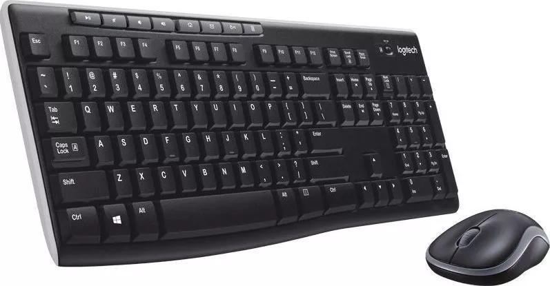 Kit Tastatura și mouse Logitech MK270, USB, layout US International (Negru) — imaginea 5