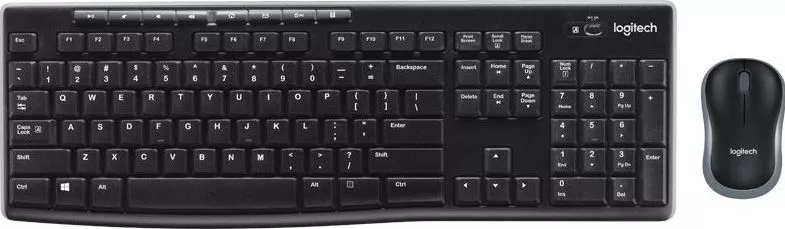 Kit Tastatura și mouse Logitech MK270, USB, layout US International (Negru) — imaginea 3