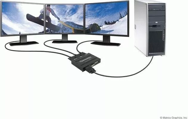その他 Matrox TripleHead2Go Digital Edition bme6fzu Matrox TripleHead2Go Digital Edition External Graphics