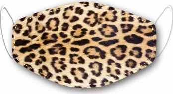 masca imprimeu leopard)