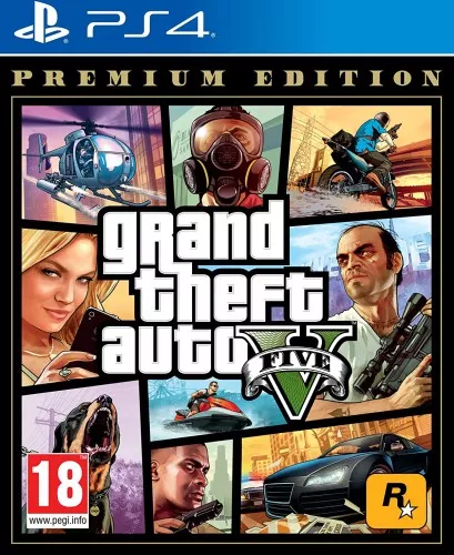 GRAND THEFT AUTO 5 PREMIUM EDITION - PS4