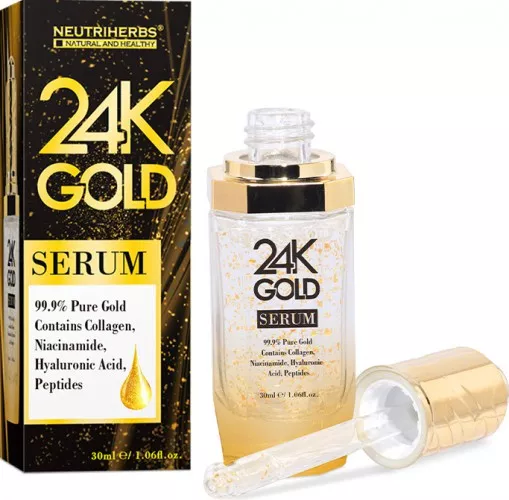 Ser cu Acid Hialuronic & Collagen si Aur 24k: Golden Secret