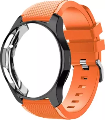 şapka Yanıt olarak haysiyet  Curea Silicon Premium MTP Apricot Orange 22mm Quick Release pentru Samsung  Galaxy Watch 46 mm | MTP21548