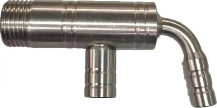 Butoi de dud pentru tuica cu suport cep si canea din inox natur 100l ...