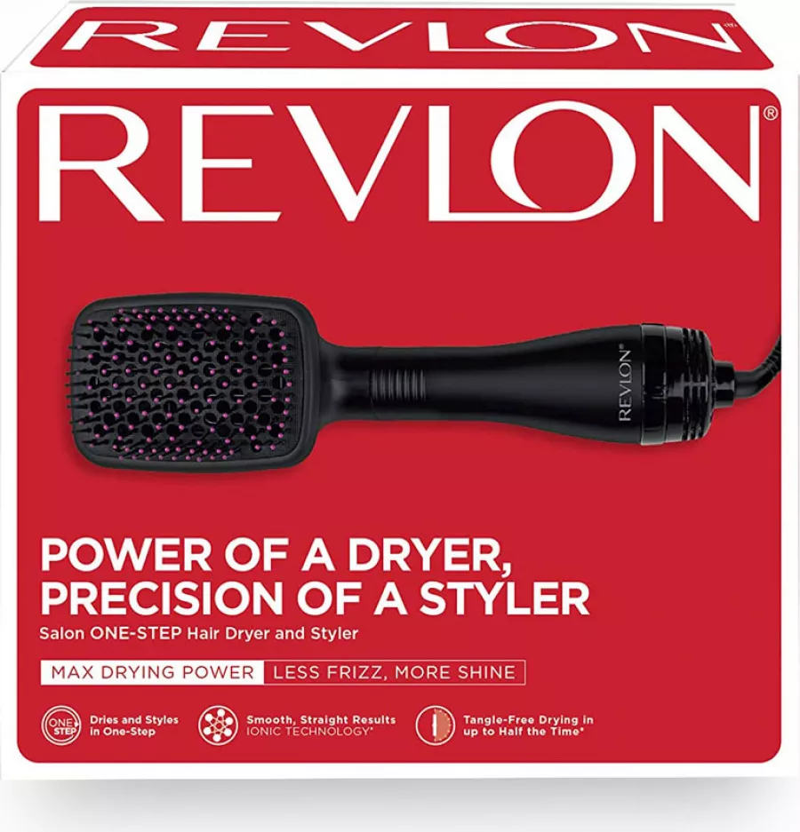 Perie electrica de par Revlon One-Step Hair Dryer & Styler, RVDR5212E2, ionizare, 2 trepte de temperatura — imaginea 6
