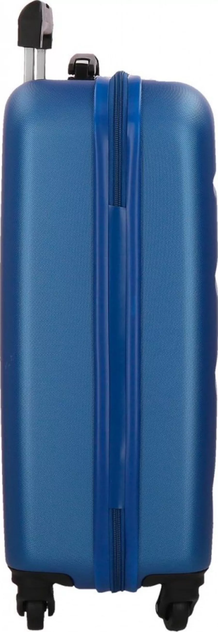 Troler ABS 55 cm 4 roti Roll Road Flex albastru