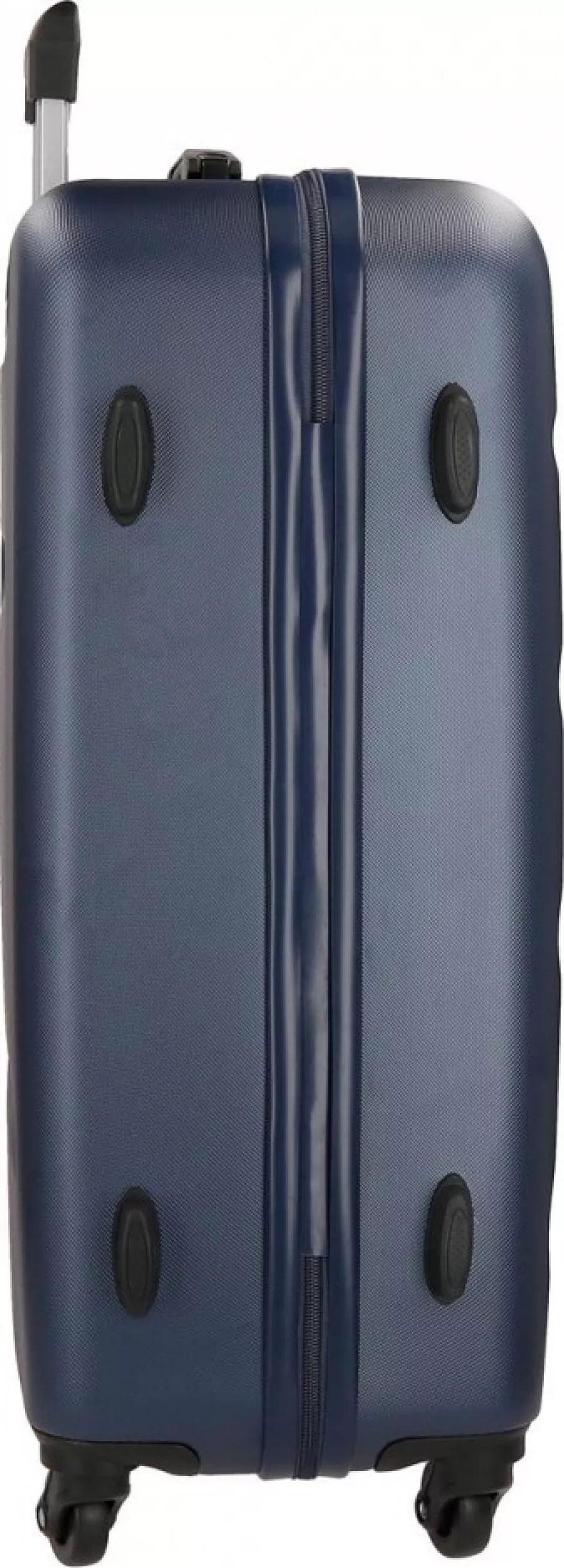 Troler ABS 75 cm 4 roti Roll Road Flex bleumarin