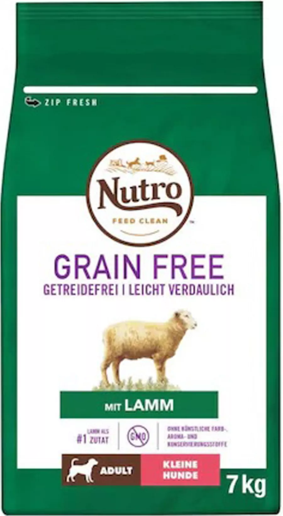 Semicircle sand Correlate Nutro Grain Free Adult Caine Talie Mica Miel 7 kg la CEL.ro