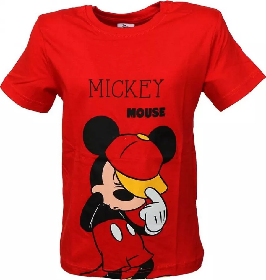 Kent Changes from Sideways MIckey Mouse rosu 128 cm/8 ani 100 bumbac la CEL.ro