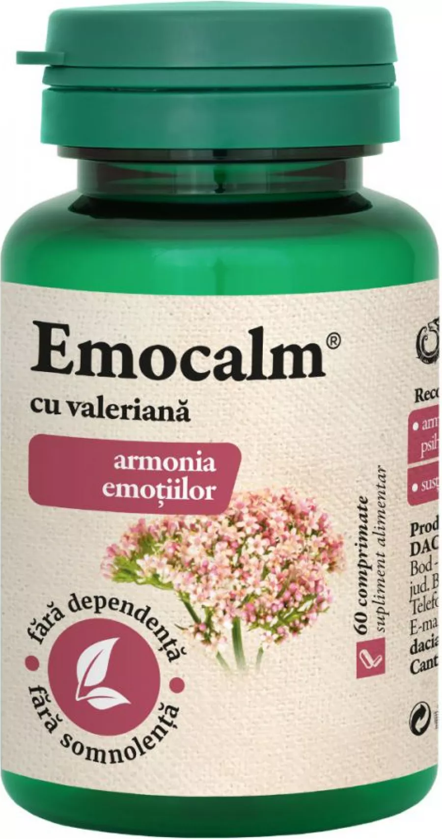 emocalm cu valeriana)