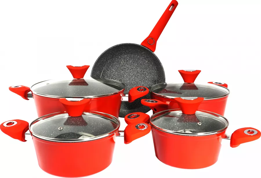 Set oale 9 piese Material aluminiu Interior granit / Z-LINE 3260
