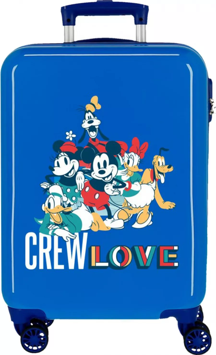 look in pin Etna Troler cabina ABS 55 cm albastru Mickey Crew Love la CEL.ro