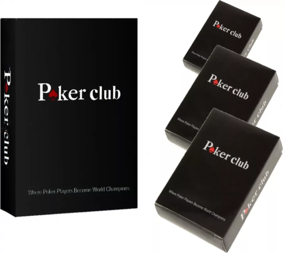 Productivity Senator Coping Set 4 Pachete Carti de joc Poker Club 100 plastic la CEL.ro