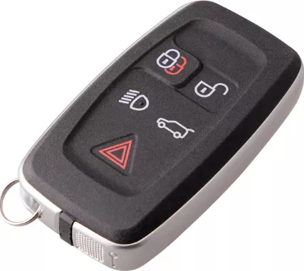 AML Carcasa Para Llave De Mando A Distancia De 5 Botones Para Range Rover Sport Y Land Rover Discovery 4 (mando A Distancia Inteligente Proxy) - Plástico