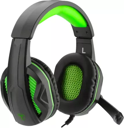 Căști gaming T-Dagger Cook Negru-Verde — imaginea 5