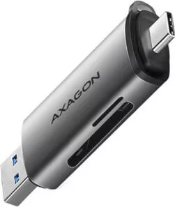Card Reader Axagon SD Micro SD Gri cre-sac