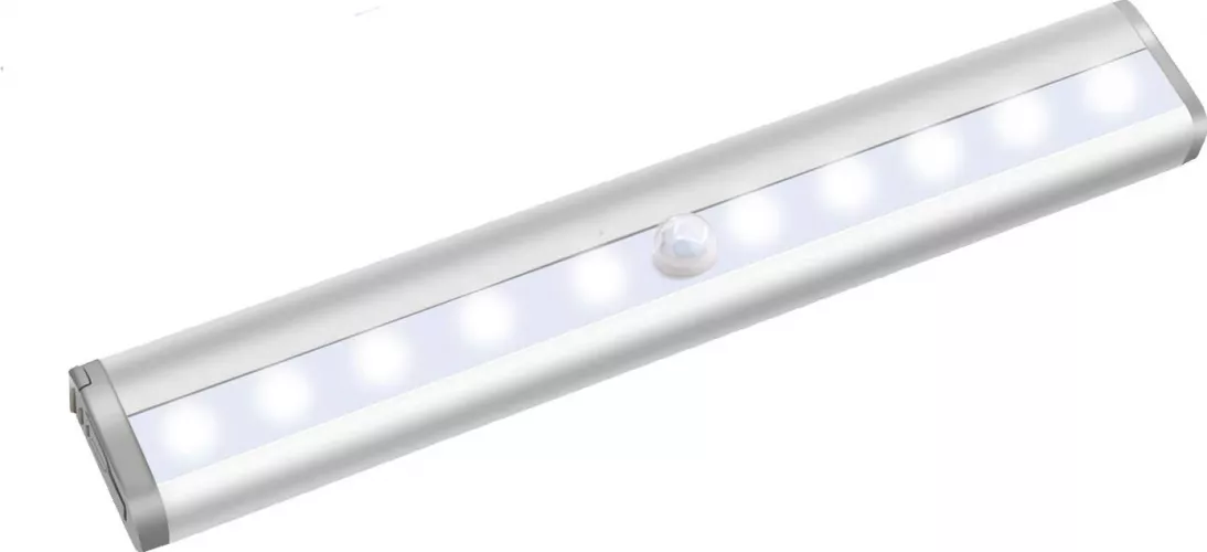 Advance sale wasteland Latin Lampa LED cu senzor de miscare din aluminiu 10 led-uri puternice fara la  CEL.ro