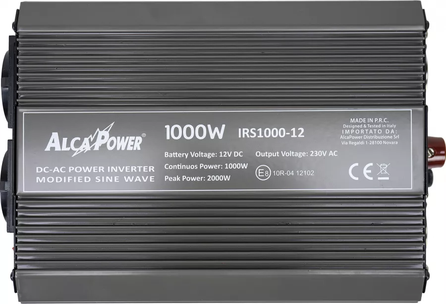 Onduleur AlcaPower President 600W - Convertisseur 12V à 230V Avec Port USB - Pour Voiture, Camping, Urgence