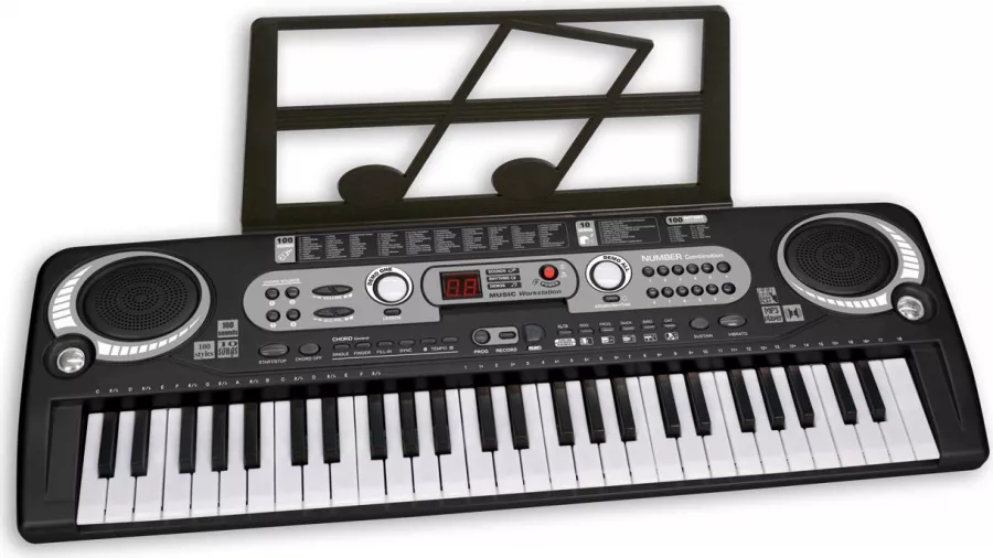 Orga electronica semiprofesionala cu 54 de clape digitale Bontempi si ...