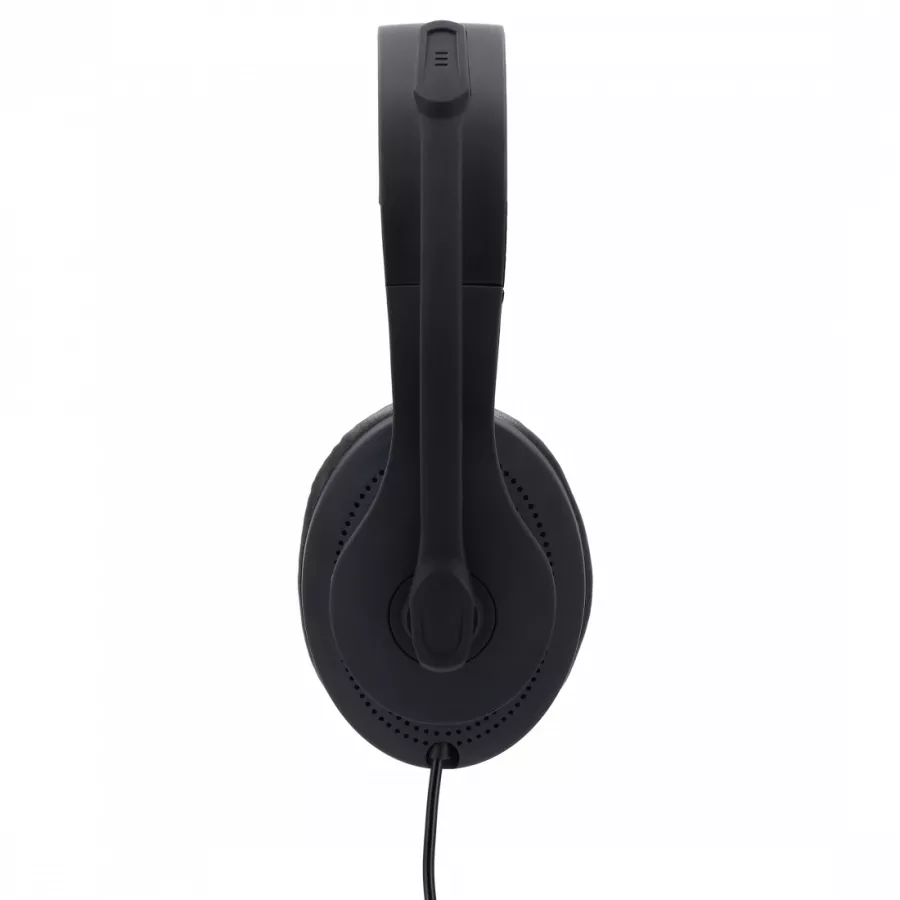 Produktbild von Hama HS-USB300 Over-Ear Headset – Mit Mikrofon, USB, 2m Kabel, Für PC & Office