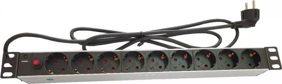 De Bara Rack Bara alimentare profesionala PDU rack 19 din aluminiu LanKATT cu 9 ...