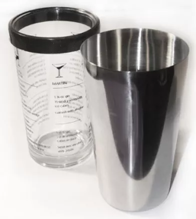 Shaker Rishka Shaker RAKI cu pahar 600 ml