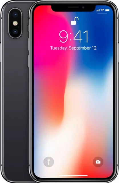 Apple iPhone X 256GB Space Gray 【公式通販】