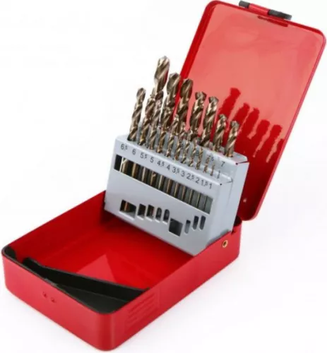 Dormer A095 HSS-Co-Bohrer Set – 13-teilig, 1–10 Mm, Mit Titan-Nitrid Beschichtung