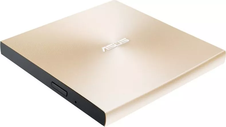 Unitate optica notebook ASUS ZenDrive U9M, DVD writer extern 8X, ultra-subțire 13.9mm, suport M-DISC, compatibil cu USB tip C și tip A pentr