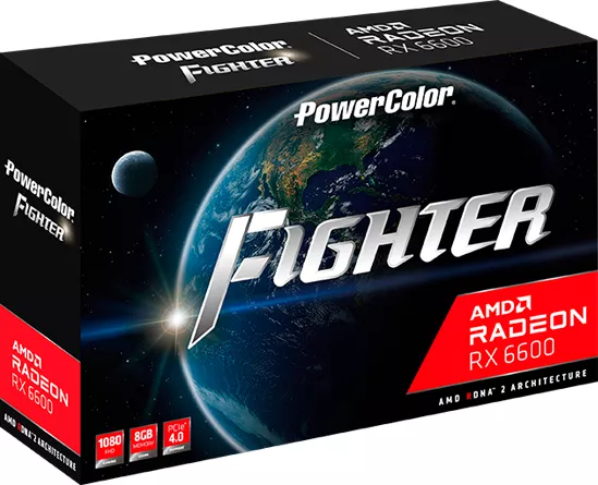 Placa video PowerColor Fighter AMD Radeon RX 6600 8GB GDDR6 128-bit ...