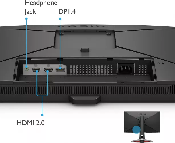 Monitor LED BenQ Gaming MOBIUZ EX2510S 24.5'' IPS 1 ms 165 Hz HDR
