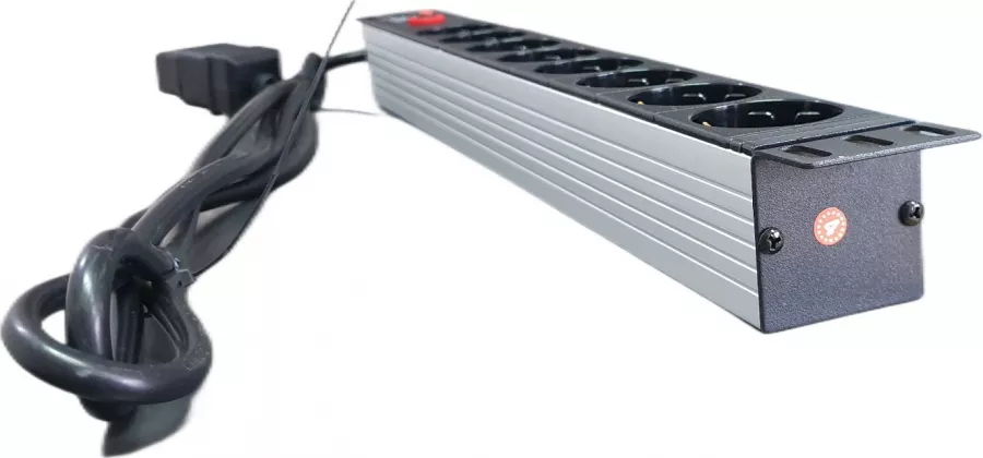 De Bara Rack Bara alimentare profesionala PDU rack 19 din aluminiu LanKATT cu 8 ...