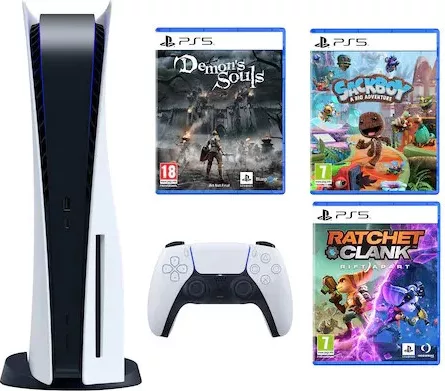 Consola Sony PlayStation 5 CFI-1116A PS5 model 2021 Blu-Ray