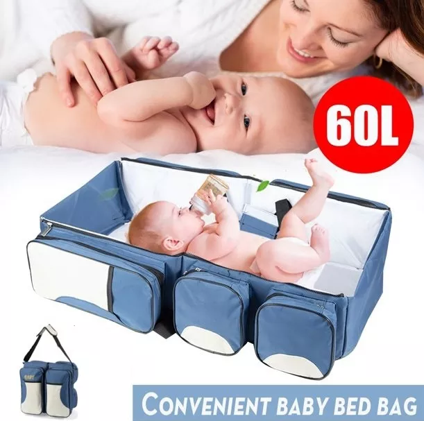 Kit de calatorie pentru bebelusi - Geanta cu accesorii 3 in 1